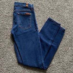7 For All Mankind the skinny denim jeans